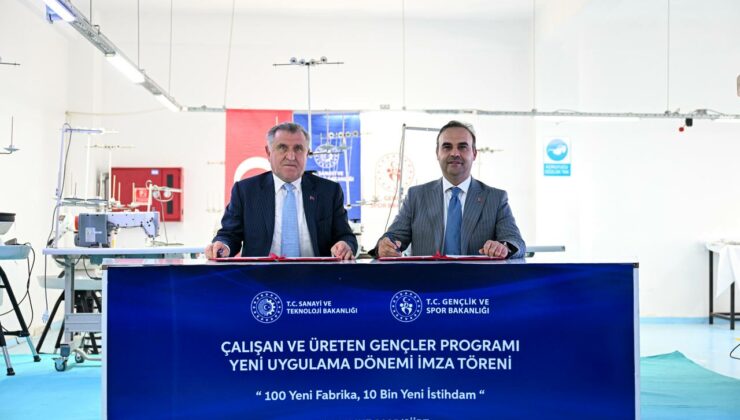 Bakan Kacır: 100 yeni fabrika, 10 bin yeni istihdam