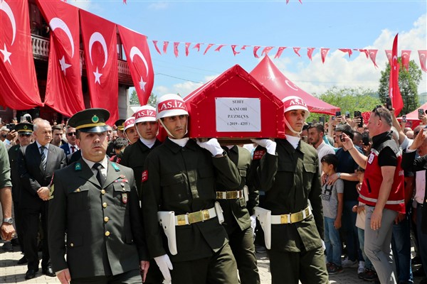 Şehit Piyade Uzman Çavus Kani Obi, Ordu’da defnedildi