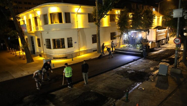 Eskişehir Büyükşehir Belediyesi, gece mesailerini sürdürüyor