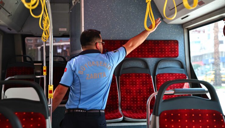 Antalya Büyükşehir Belediyesi, halk otobüslerinde klima denetimlerini sürdürüyor