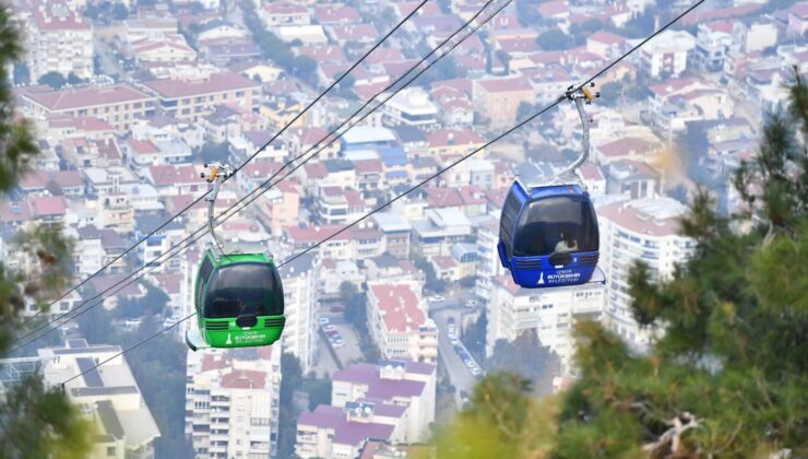 Teleferik yenilendi, İzmirlileri bekliyor