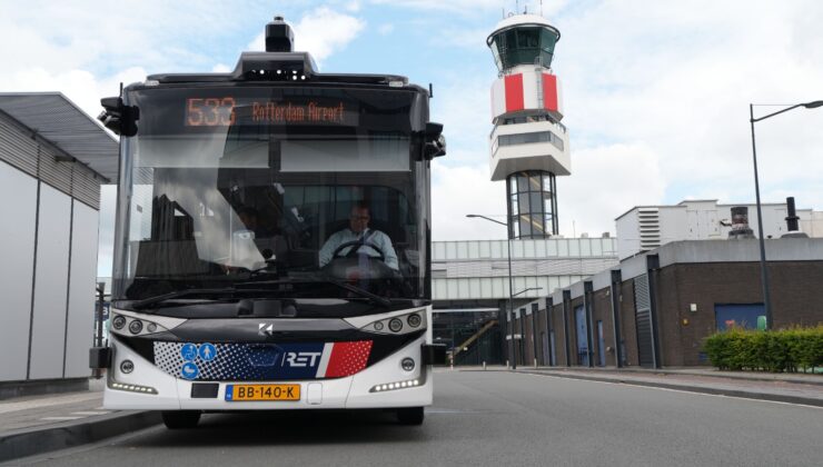 Karsan Otonom e-ATAK ile Rotterdam Havalimanı’nda otonom yolcu seferlerine başlıyor