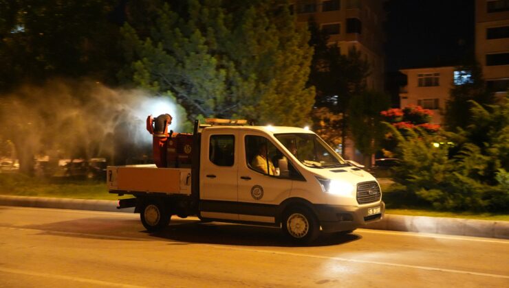 Eskişehir Büyükşehir Belediyesi’nden ilaçlama çalışması