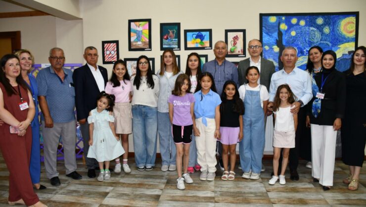 Beylikova ve Alpu’da resim sergisi açıldı