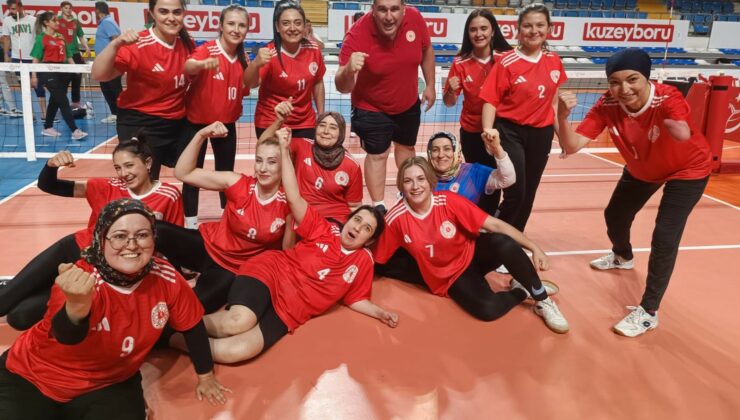 Karaman Kadın Oturarak Voleybol Takımı, Türkiye şampiyonu oldu