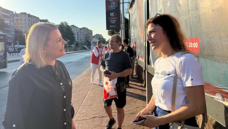 Başkan Hürriyet’ten emekçilere günaydın ziyaretleri devam ediyor