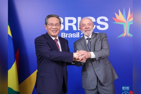 Çin Başbakanı Li Qiang ile Brezilya Cumhurbaşkanı Lula görüştü