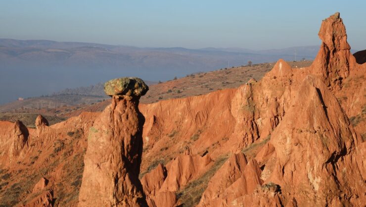 Nevşehir’e alternatif yeni rota: Kırmızı Peribacaları