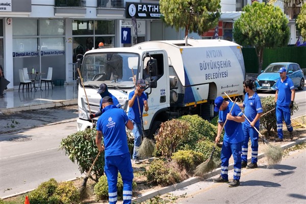 Didim’de temizlik ve peyzaj çalışmaları gerçekleştirildi