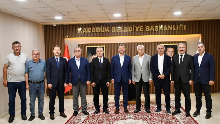 Başkan Çetinkaya’ya orman yangını sonrası ziyaret