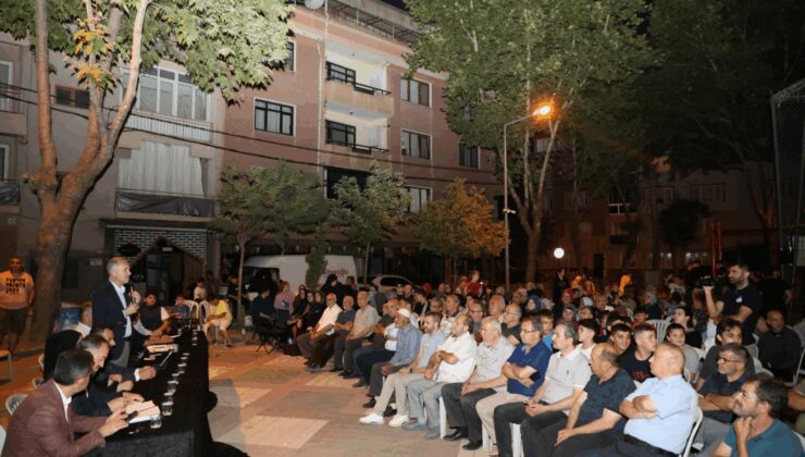Başkan Taban, Kemalpaşa Mahallesi sakinleriyle buluştu