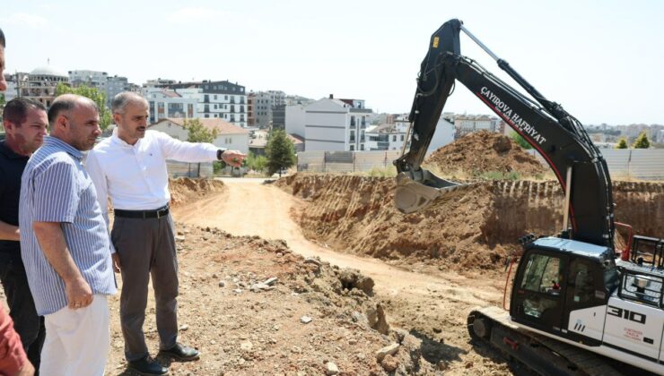 Başkan Çiftçi: Kültür Evi ve amfitiyatro projemize başladık