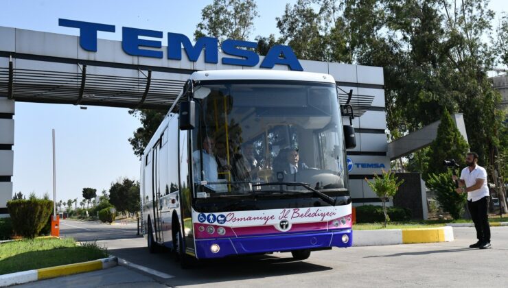 TEMSA üretimi otobüsler Osmaniye Belediyesi’ne teslim edildi