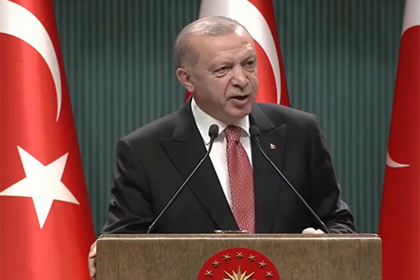 Cumhurbaşkanı Erdoğan: Tüm kalbimizle bölgemizde huzur, barış, dayanışma istiyoruz