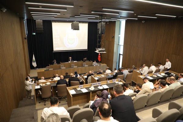 İnegöl Belediyesi’nde temmuz ayı meclis toplantısı yapıldı