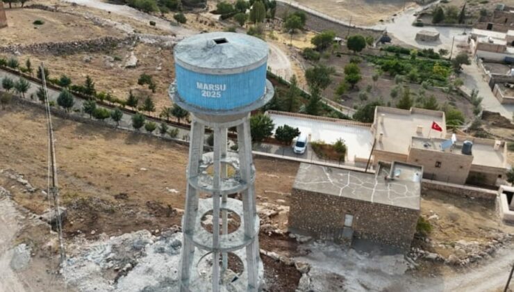 Mardin’de içme suyu altyapısı güçleniyor: Dört yeni su deposu hizmete alındı
