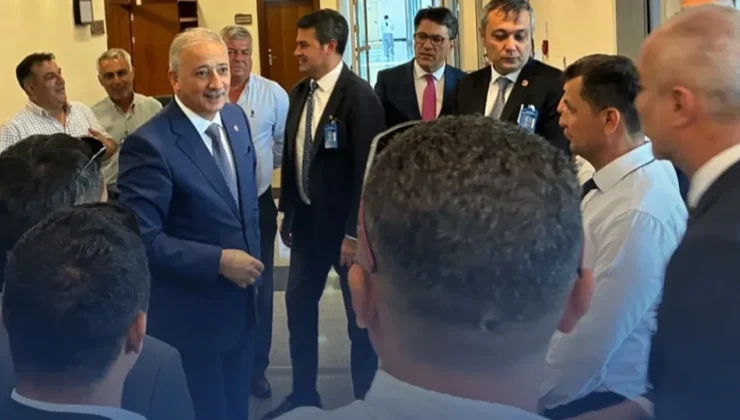 Muğla Milletvekili Kadem Mete, TBMM’de muhtarlarla buluştu