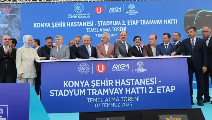 Konya’ya yeni tramvay hattı