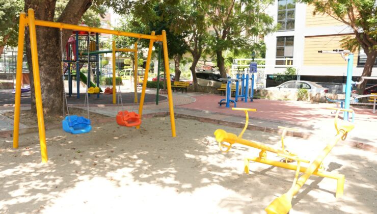 Alanya’daki parklar yenileniyor