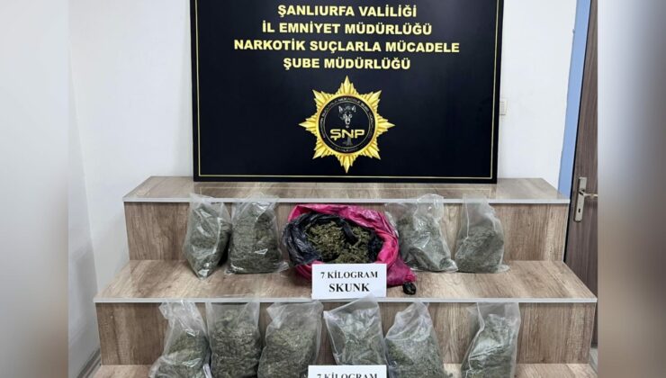 Şanlıurfa Emniyeti’nden Siverek’te başarılı “Skunk” operasyonu