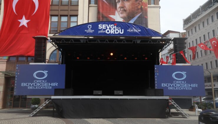 ‘Sevgi Tırı’ Ordu’da ilçe gezilerine başlıyor