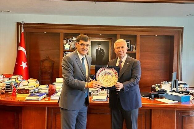 Başkan Kahveci’den ABB Başkanı Yavaş’a ziyaret