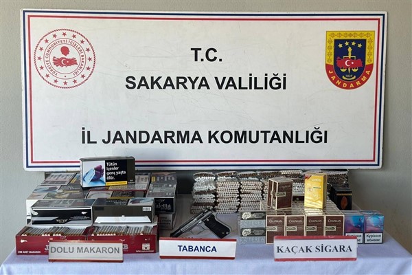 Sakarya’da 12 bin 350 adet makaron ele geçirildi