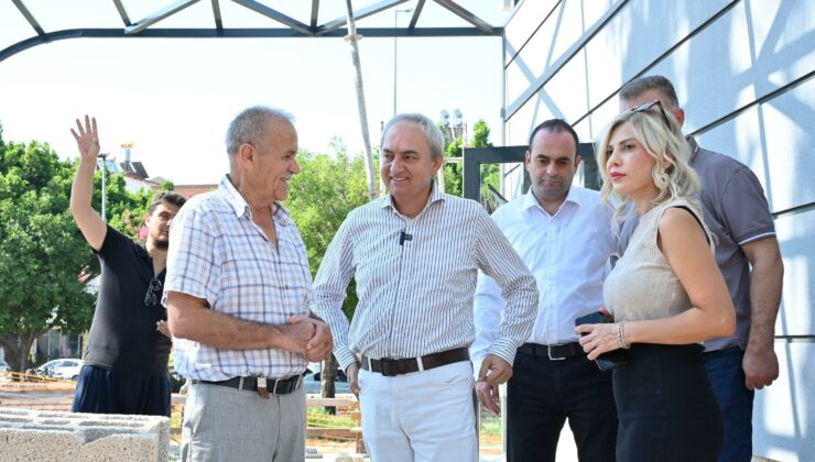 Başkan Kocagöz, 112 Acil İstasyonu’nun inşaatını denetledi