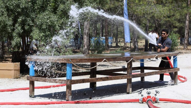 Konya Büyükşehir Belediyesi’nden Gönüllü İtfaiyecilik Kampı