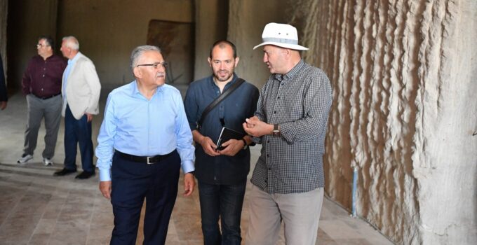 Başkan Büyükkılıç: Kültepe Müzesi’nde sona gelindi