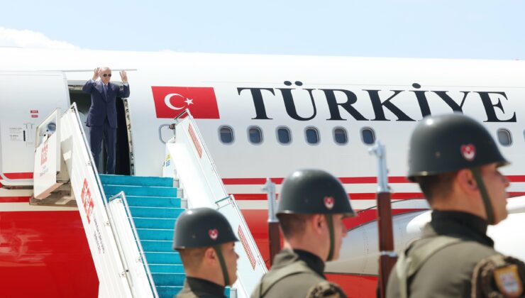 Cumhurbaşkanı Erdoğan, KKTC’ye hareket etti