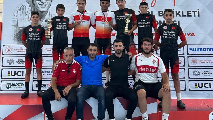 Karaman Bisiklet Takımı, Konya’dan madalyalarla döndü