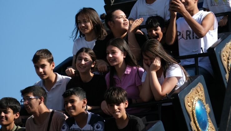 Çorum Belediyesi’nden 700 çocuğa lunapark etkinliği