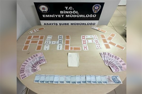 Bingöl’de kumar operasyonu
