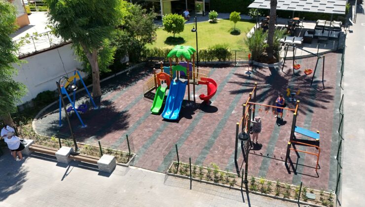 Marmaris Belediyesi, Turunç’ta park alanını genişletti