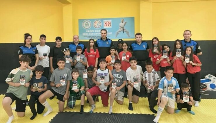 Erzincan Emniyeti’nden öğrencilere güvenlik eğitimi
