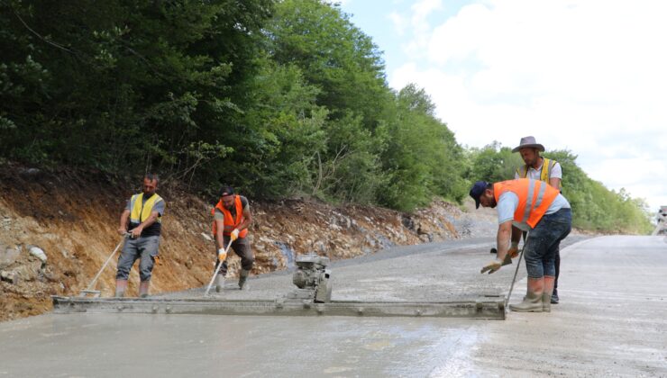 Samsun Büyükşehir Belediyesi, Atakum’da yol çalışmalarına devam ediyor