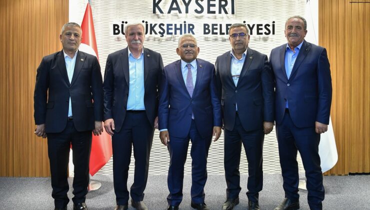 Başkan Büyükkılıç’tan 5 İlçe Belediye Başkanı ile yatırım zirvesi