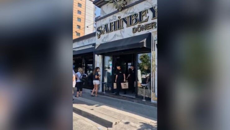Şahinbey Döner’den yangınla mücadele eden gönüllülere destek