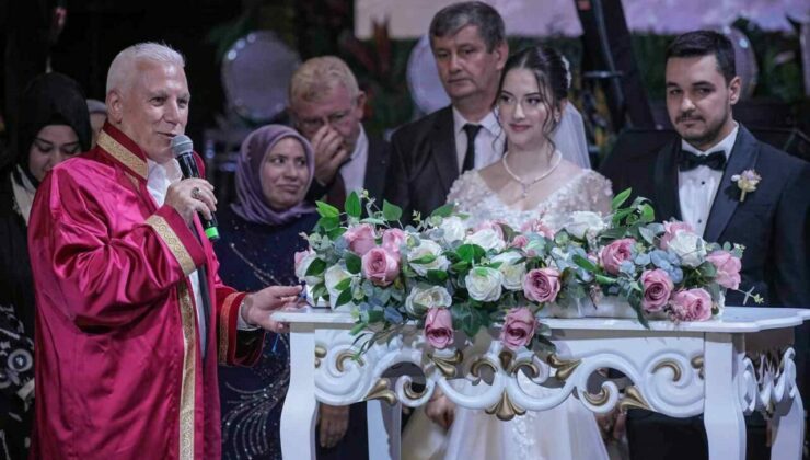 Başkan Bozbey, BBP Genel Başkan Yardımcısının oğlu Ömer Faruk Alfatlı’nın nikahını kıydı