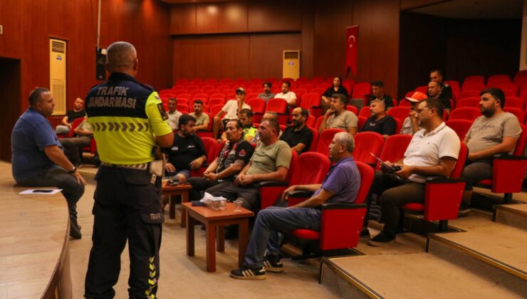 Gazipaşa’da motosiklet kazalarına karşı ortak akıl toplantısı gerçekleştirildi