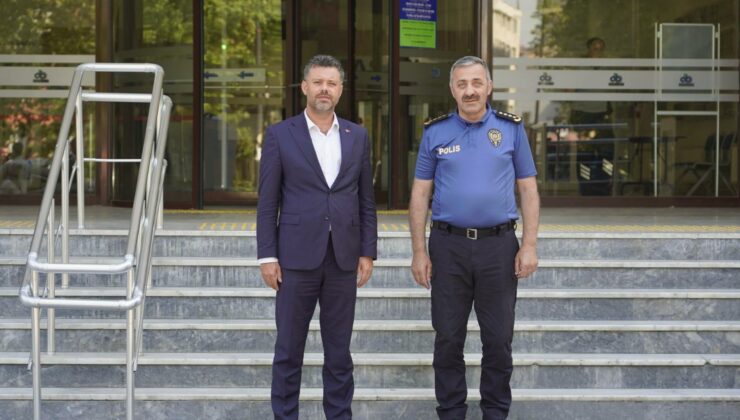 Tekirdağ İl Emniyet Müdürü Turanlı’dan Başkan Sarıkurt’a ziyaret