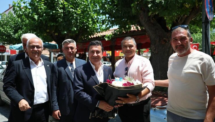 Başkan Aras Ula’da saha ziyaretleri gerçekleştirdi