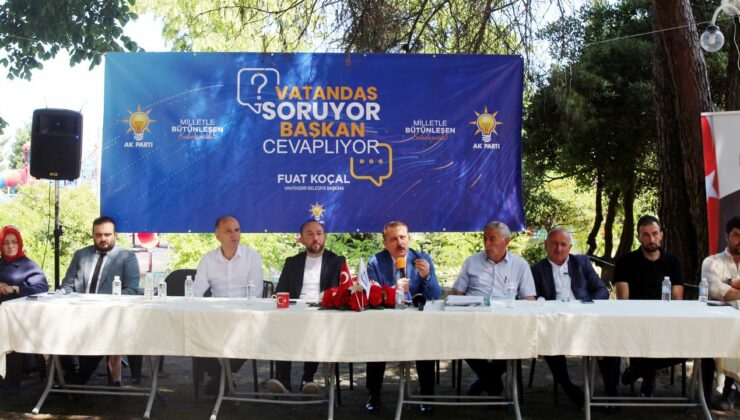 Başkan Koçal: “Vakfıkebir’e hizmet için gece gündüz çalışıyoruz”