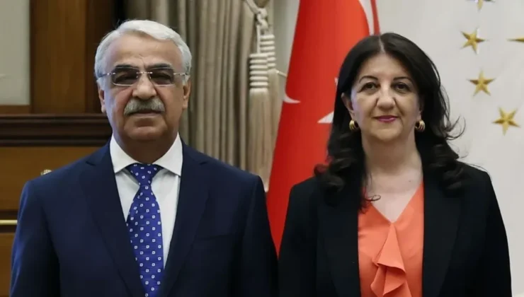 DEM Parti heyetinden Bahçeli’ye ziyaret