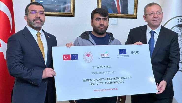 Kars’ta kırmızı et üreticilerine 113 Milyon TL hibe desteği