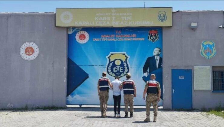 Kars’ta hakkında 6 yıl 8 ay hapis cezası bulunan şahıs jandarmadan kaçamadı