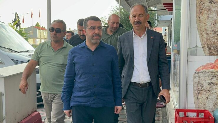 AK Parti Kars Milletvekili Adem Çalkın, Arpaçay’da vatandaşlarla buluştu