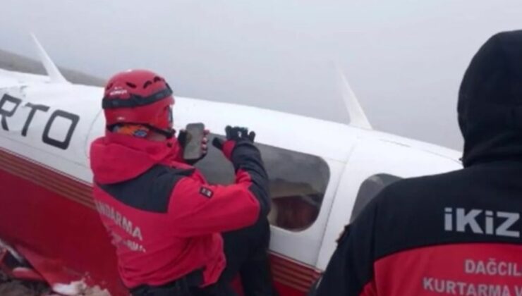 Dağa çarpan uçağın enkazı bulundu!; Rize Valisi acı haberi paylaştı