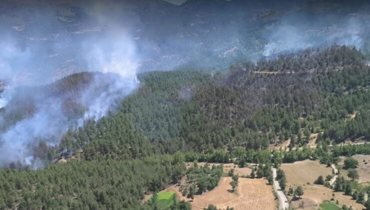 Isparta’da korkutan yangın kısa sürede kontrol altına alındı